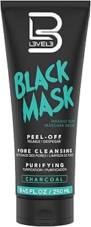 L3 Level 3 Peel Off Mask - Deep Cleansing Black Head Removal - Removes Impurities and Dead Skin Cells For Acne and Pimples - Level Three Mask Peel Off