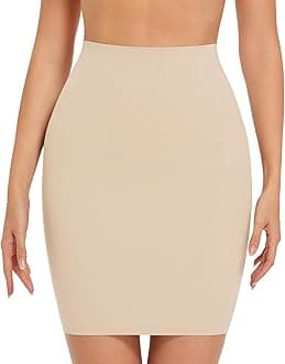 Shapewear Dress Slip Shaping Half Slips Under Dress Tummy Control Slimming Slip Body Shaper Seamless Underwear for Women