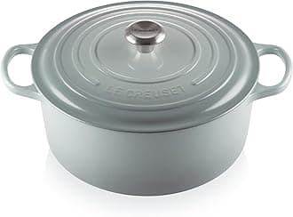 Enameled Cast Iron Signature Round Dutch Oven, 9 qt., Sea Salt