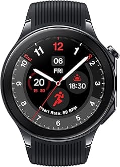 Watch 2 Black Steel, 32GB, 100-Hour Battery, Health & Fitness Tracking, Sapphire Crystal Design, Dual-Engine, Wear OS by Google