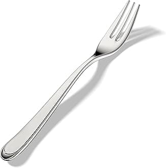 Dessert Forks Appetizer Forks Sets,18/10 Stainless Steels Cocktail Forks,6-inch,Set of 4,Heavy Duty and Dishwasher Safe