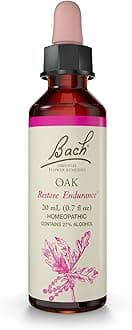 Bach Original Flower Remedy Dropper 20 Ml Oak Flower Essence 0.7 Multi