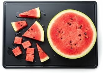 - Thirteen Chefs Professional 24 x 18 Grooved Cutting Board for Grilling, BBQ, Carving and Meats - Extra Large, 3/4" Thick Commercial Grade HDPE Plastic, NSF Stamped