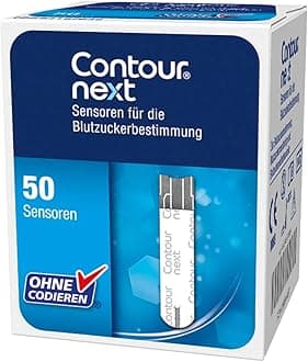 Bayer 7308 Contour Next Test Strips, 50 Pieces