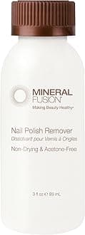 Nail Polish Remover - Acetone-Free Nail Care with Natural Solvents - Non Drying Liquid Formula - TSA-friendly Travel Size - 3 fl oz