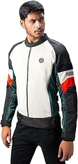 Royal EnfieldRoyal Enfield Streetwind Riding Jacket Eco Off-White (3XL) 48 CM RE Ergo pro-tech CE level 2 armour protection at shoulder & elbows, EVA for back protection and comfort