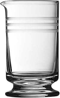 Urban Bar Cocktail Footed Mixing Glass with 3 Cuts in Gift Box Calabrese, 60cl Model No UB4129C
