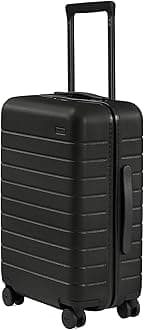 Carry-On Luggage, Lightweight Hardside Suitcase with Spinner Wheels, 22 Inch Airline Approved, TSA Lock, Jet Black