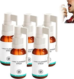 Lung Cleansing Spray,Herbal Lung Cleansing Spray,Herbal Lung Cleanse Mistm, (5PCS)