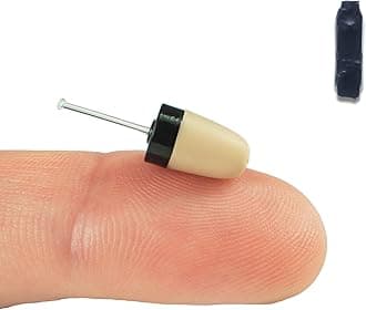 PingaOculto Spy Earpiece Bluetooth Wireless Earphones Invisible Hidden Mini Headset Exam Phone Microphone - Secret Earphone Micro Listening Device Ear (Spy Earpiece Vip Pro SuperMini Bluetooth Piece)