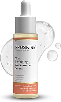 Proskire 5% Niacinamide Face Serum with Alpha Arbutin & Sodium PCA | Reduce Pores, Acne Marks & Oil – 30ml | All Skin Types