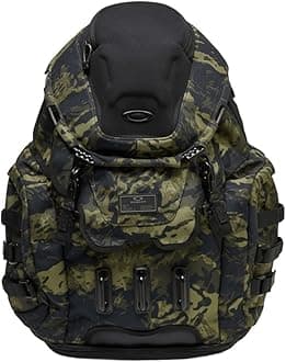 Kitchen Sink Backpack, Tiger Camo Green, One Size