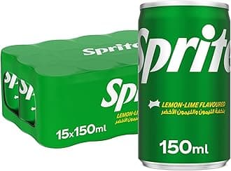 Regular, Lemon Lime Flavored, Carbonated Soft Drink, Can 150mL, Pack of 15