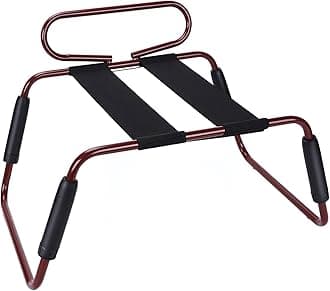 Folding Adjustable Position Assist Chair Portable Couples Elastic Furniture for Bedroom Bathroom Bear Weight up to 350 pounds Q-28