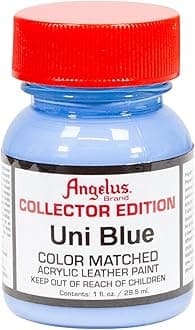 Leather Paint, Collector Edition, Uni Blue, 1oz jar (727-01-347)