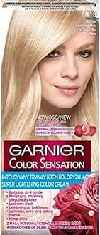 Garnier Color Sensation Hair Dye 113 Silky Beige Super Light Blonde