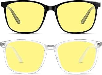 Oilway Night Vision Driving Glasses for Women & Men - Anti Glare Blue Light Blocking Computer Glasses with HD Clarity, Premium Protection | Nighttime Safety Eyewear for Screen Use & Road Travel