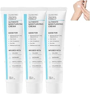 Glowage Repair Moisturizer Cream, 2025 New Glow Age Repair Long-lasting Moisturizing Cream, Keep Skin Smooth, All Skin Types for Remove Dry (3PCS)