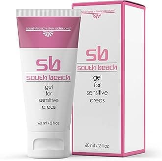 South Beach Intimate Brightening Skin Brightening Gel - Natural & Non-irritating - For Skin Whitening Uneven Skin Tone Bleaching Body, Bikini, Face and Sensitive Areas