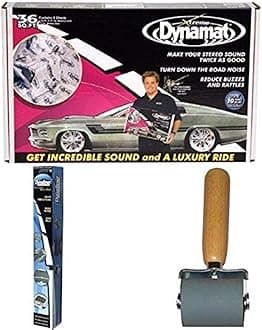 Dynamat 18" x 32" x 0.067" Thick Self-Adhesive Sound Deadener Kit