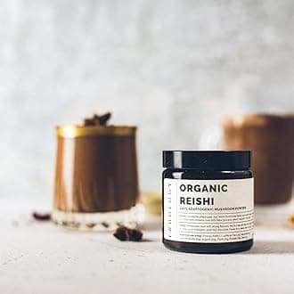 Organic Reishi Powder 50g - 100% Adaptogenic Mushroom