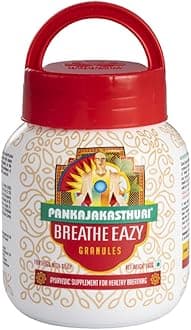 Breathe Eazy Granules 100% Ayurvedic For Cough & Cold, Sinus, Breathing Disorders | Natural Immunity Booster | Unique Blend of 17 Ayurvedic Herbs - 200g