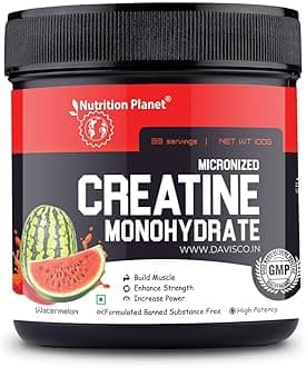 Micronized Creatine Monohydrate (Watermelon, 100g / 0.22 Lb, 33 Servings)
