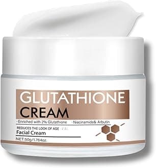 NovaCharm Glutathione Skin W-h-itening Cream - Moisturizer Face Cream for Women - Glutathione Niacinamide Facial Cream, Deep hydration, Improve skin elasticity, Smooth Skin