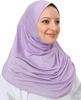 Plain Ready To Wear Hijab for Women, Muslim Instant Turbans, Soft Jersey Scarf, Islamic Clothes, Long Hijabs, Abaya