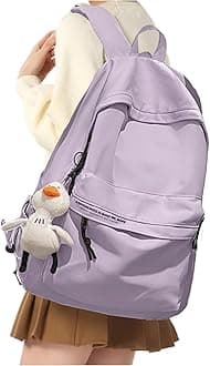 suradar Backpack for School Middle High School Bookbag for Teens Girls Boy College Students Women Men Backpack Casual Daypack