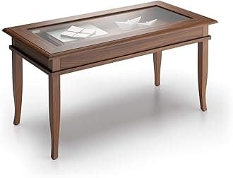 Mobili Fiver, Classico Coffee table, Canaletto Walnut, Made In Italy