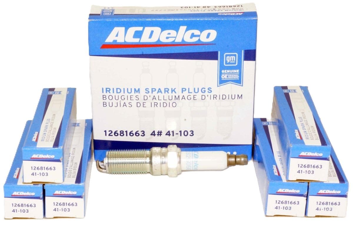 ACDelco 41-103 Professional Iridium Spark Plug (6 Pack)