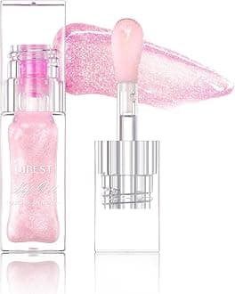 LANGMANNI Hydrating Lip Glow Oil,Moisturizing Nourishing Lip Oil,Light Colour Gloss Tinting And Non-sticky Lip Oil For Dry Lips Lip Care (Color Changing 1Pcs)