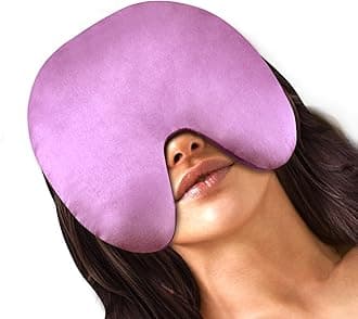 Sinus Face Mask Heated for Headache，Dry Eyes, Migraine, Sinus Pressure Relief, Warm Cold Compress, Lavander Eye Pillow Weighted for Relaxation, Sleep, Yoga, Microwavable Eye Heating Pad