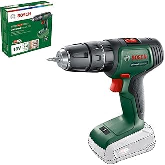 Bosch Home and Garden Cordless Combi Drill UniversalImpact 18 (without battery, 18 Volt System, in carton packaging)