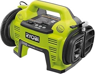 Ryobi R18I0 One+ Inflator 18 V Body Only Hyper Green