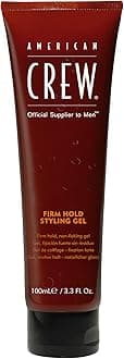 Men's Hair Styling Gel, Firm Hold, Non-Flaking, 3.3 fl oz
