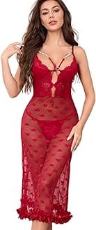 Lingerie Set for Women 2 Piece Bra and Panty Sets Lace Sheer Lingerie Dress Panty and Bar Set Underwear