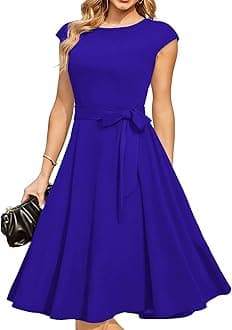 DRESSTELLSWomen's Cocktail Dresses, Formal Wedding Guest Church Modest Party Prom Dress 2025