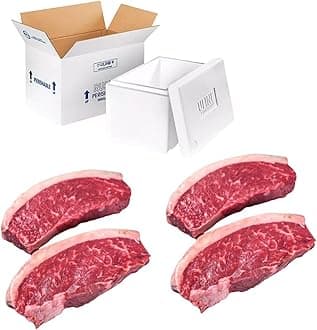 Halal Australian Wagyu Beef Picanha Steaks – MS 8/9 Gourmet Pack of 4 x 8oz, Premium Frozen Beef Cuts, Rich Marbling & Bold Flavor, Ideal for Grilling, Searing, or Gifting, Fresh Wagyu from Australia