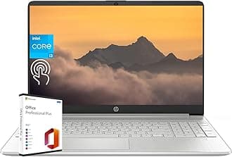 HP (Upgraded) Laptop for Business and Student, 15.6" HD Touchscreen, Intel 6-Core i3-1215U Processor, 16GB RAM, 1TB SSD, lntel UHD Graphics, Windows 11 Home, with Microsoft Office Lifetime License