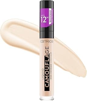 Catrice | Liquid Camouflage High Coverage Concealer | Ultra Long Lasting Concealer | Oil & Paraben Free | Cruelty Free (005 | Light Natural)