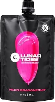 Lunar Tides Semi-Permanent Hair Color (43 colors) (Neon Dragonfruit, 8 fl. oz.)