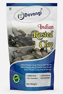 DEVANGI Indian Roasted Clay | Bhutdo | Khadi | Mitti | Butter Soil Manure | Roasted nakumatt | nakumatt Clay, 250 gm