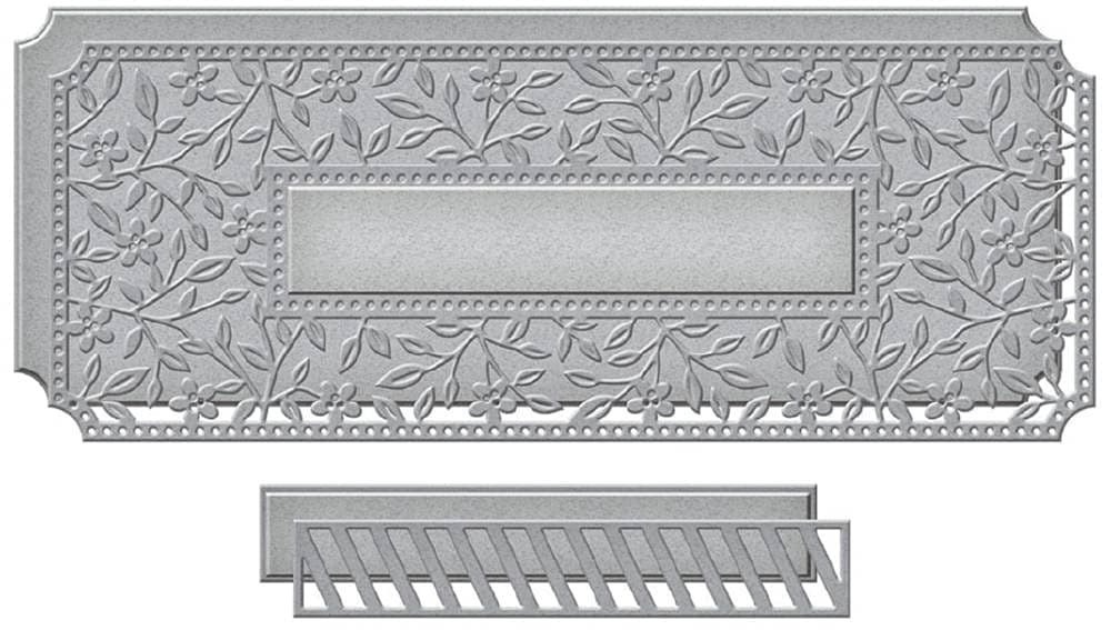 Spellbinders エッチング ダイス フラワー メタル