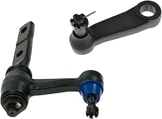 TRQ Steering Kit Idler Arm & Bracket Assembly Pitman Arm Compatible with 1997-2002 Ford Expedition 1997-2003 F-150 2004 F-150 Heritage 1997-1999 F-250 1998-2002 Lincoln Navigator