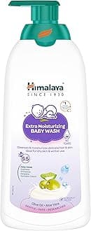 - Extra Moisturizing Baby Wash 600ml | No tears formula |with Olive Oil, Aloe Vera & Milk | Cleanses and moisturizes baby’s skin
