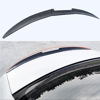 AMAIR Car Rear Trunk Spoiler for MINI Countryman Coupe Roadster Clubman Paceman Cooper R60 F60 R58,Trunk Wing Tail Kit Antiscratch Rear Body Spoiler Modified Parts,A/Carbonfiberlook