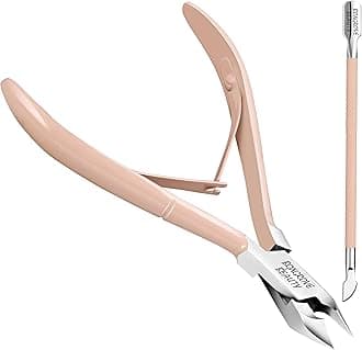 Professional Cuticle Cutter & Pusher Trimmer Manicure Tools with Double Spring – Perfect Nail Care Tool for Manicure & Pedicure Beauty at Home/Spa/Saloon