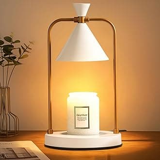 Candle Warmer Lamp with Timer Dimmer, Birthday Gifts for Women Mom, House Warming Gifts New Home Room Decor, Plug-in Operated Wax Melt Warmer for Scented Jar Candles